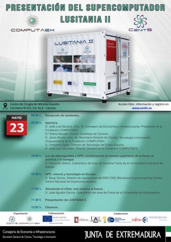 Presentación del Supercomputador LUSITANIA II