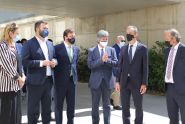 Pedro Duque, Ministro de Ciencia e Innovación, visita CénitS-COMPUTAEX