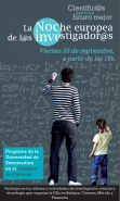 Noche Europea de los Investigadores UNEX 2015